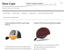 Tablet Screenshot of newcaps.de